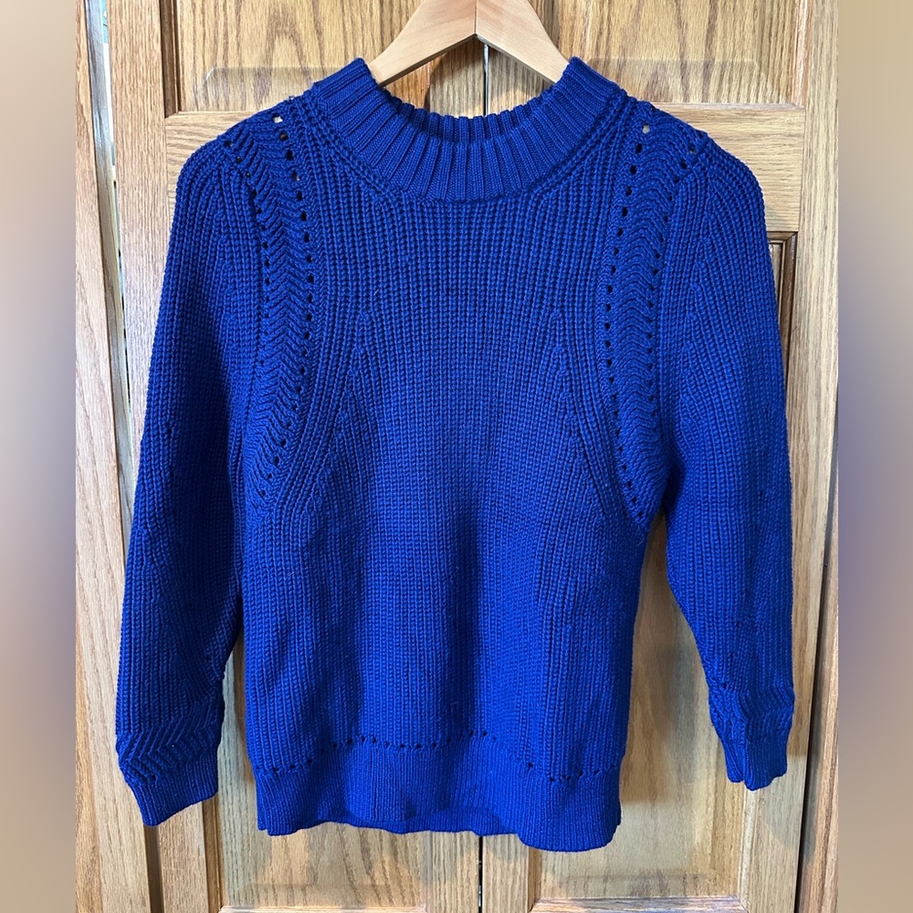 Steven Alan blue crewneck sweater